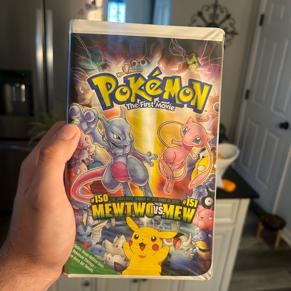 Pokemon The First Movie VHS - Multicolor VINTAGE